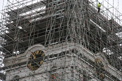 ФОТО | Началась реставрация колокольной башни Таллиннского Домского собора  - Delfi RUS