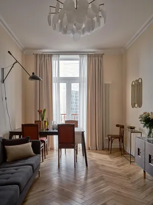 Светлая квартира 100 м² в московской сталинке | myDecor