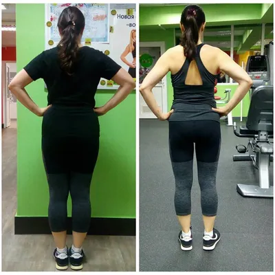 Результаты фитнеса до и после фото