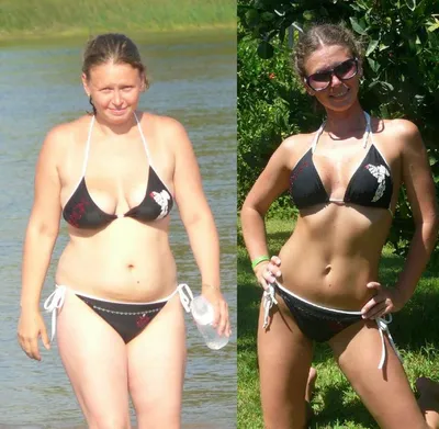 Результаты до и после - Трансформация тела Фитнес Отзыв ДО и ПОСЛЕ - 31 кг  Диета - YouTube