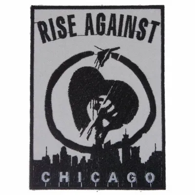 Нашивка Rise Against - Chicago – купить по выгодной цене в Москве |  Рок-аксессуары в интернет-магазине «Позитиф»