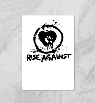 Rise Against Плакат купить за 690 ₽ в интернет-магазине Print Bar  MZK-210131-plk-2