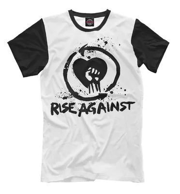Мужская футболка Rise Against (коллекции Прочее) за 1499 ₽ купить в  интернет-магазине Print Bar (MZK-210131) ✌