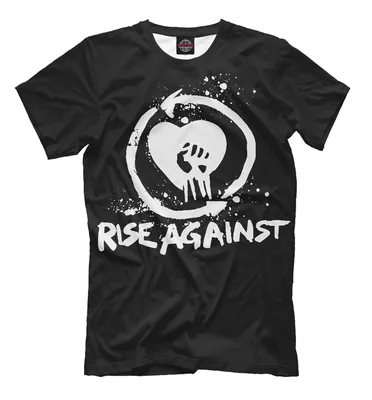 Мужская футболка Rise Against (коллекции Прочее) за 1199 ₽ купить в  интернет-магазине Print Bar (MZK-499742) ✌