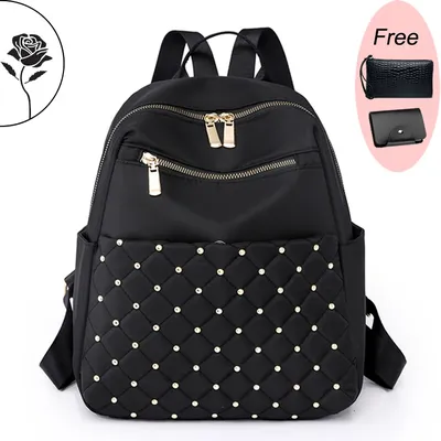 Women Backpack Leather Anti Theft Female Backpacks Multifunction Shoulder  Bag For Teenagers Travel School Casual Bags Sac A Dos - AliExpress