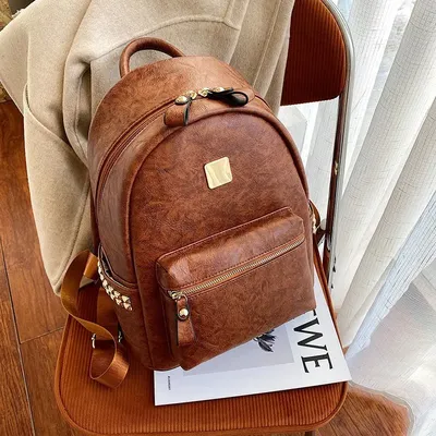 Дизайнерские Роскошные брендовые вместительные женские рюкзаки, кожаные  женские сумки, школьные сумки, рюкзак на плечо для девочек, 2022 |  AliExpress