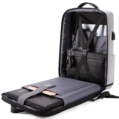 Рюкзак антивор для ноутбука камуфляж usb 15,6\" Securipak KA6*24001 ♛  Samsonite ♛ Оригинальный товар ♛ Лучшая цена ♛ Быстрая доставка