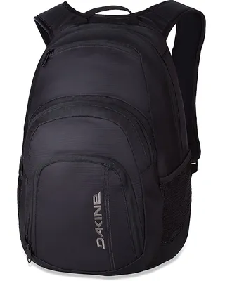 Dakine Campus 25L Black городской рюкзак с отделением для ноутбука. Для  школы, института, поездок на работу.