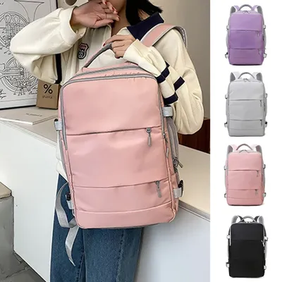 Женский рюкзак, модные вместительные легкие рюкзаки для девушек и  студентов, портативные сумки корейской версии | AliExpress