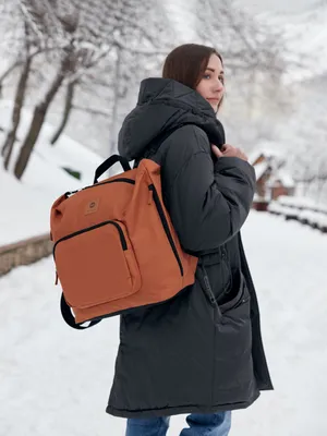 Рюкзак-сумка для мамы с USB Baby Super красно-бело-синий (lf958) недорого с  доставкой по России