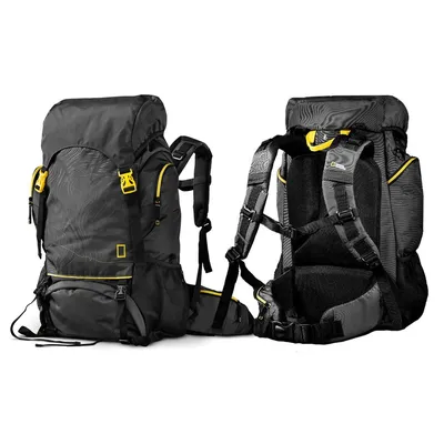 ᐉ Рюкзак туристичний National Geographic Hiking Backpack 50 л  Black/Grey/Yellow (NG-AL0066) • Купить в Киеве, Украине • Лучшая цена в  Эпицентр К