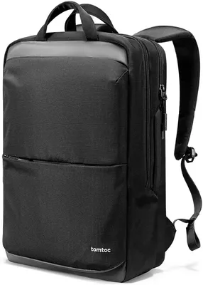 Amazon.com: tomtoc 15.6-inch Protective Laptop Backpack for Business  Office, Travel Commuter Backpack with USB Charging Port for Up to 15.6”  Laptop MacBook, Water-resistant Computer Bag for Men Women, 18L :  Everything Else