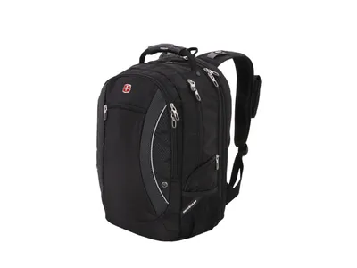 Рюкзак SWISSGEAR 13'', cерый, ткань Grey Heather/ полиэстер 600D PU ,  25х14х35 см, 12 л с логотипом, цвет серый - цена от 2900 руб | Купить в  Санкт-Петербурге