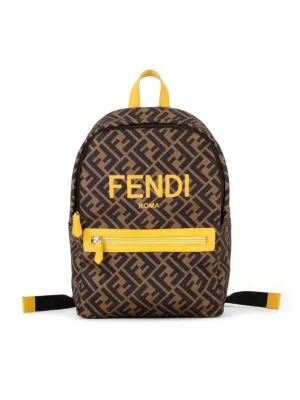 Used Fendi Mini Monster Eyes Backpack