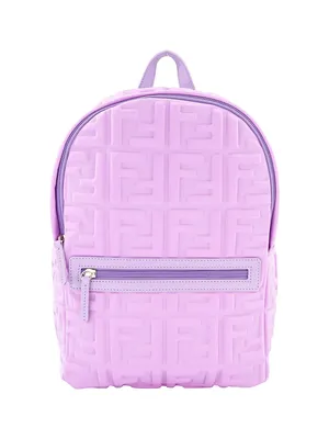 Shop Fendi Kid's FF-Logo Backpack | Saks Fifth Avenue