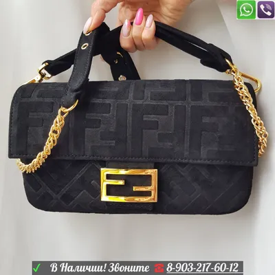 FENDI FF Mini Leather Backpack Women's Bag Authentic » GssPortugal