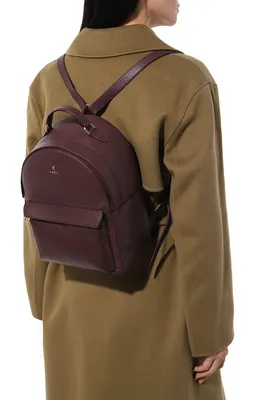 Furla small Favola leather backpack | Neutrals | MILANSTYLE.COM