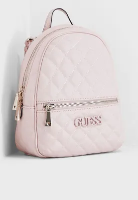 GUESS TUPELO TRAVEL SCHOOL WORK BACKPACK BAG NATURAL LOGO AUTHENTIC UNISEX  NEW | eBay