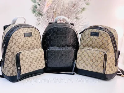 Мужской темно-серый рюкзак gg supreme GUCCI купить в интернет-магазине ЦУМ,  арт. 598102/92TAN