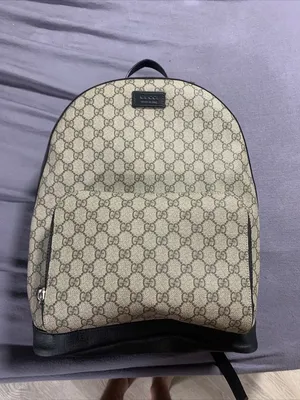 Рюкзак Gucci GG Supreme купить в Москве за 65 000 руб. Женские С историей