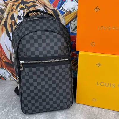 Большой стильный рюкзак Louis Vuitton Купить на lux-bags недорого