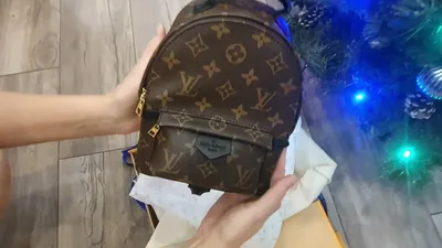 Рюкзак Louis Vuitton коричневый, - купить за 110000 ₽ | SFS