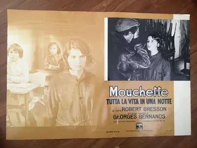 10,FOTOBUSTA MOUCHETTE TUTTA LA VITA IN UNA NOTTE РОБЕР БРЕССОН Г.Бернанос | eBay