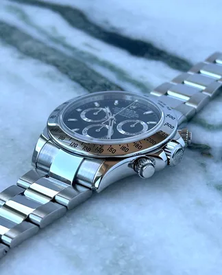 N.O.S. Rolex Daytona - \"Thin Hands/Panna Light\" - Original Owner - Y S –  Collectors Corner NY