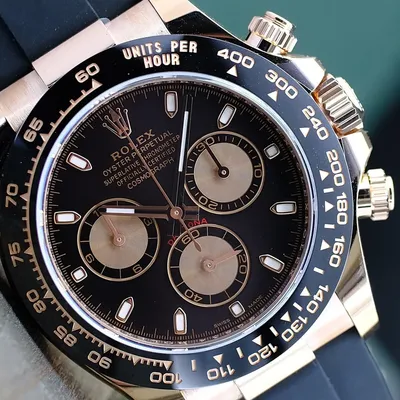 ROLEX DAYTONA CHRONOGRAPH WATCH 116515 18K ROSE GOLD OSTERFLEX BAND-NEW  COMPLETE | eBay