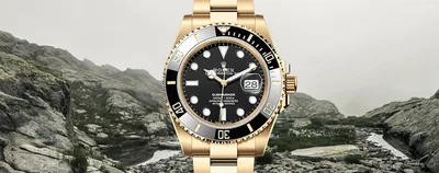 ROLEX 18kt Gold Submariner 41mm Blue Dial Model 126618 LB – Sant Blanc