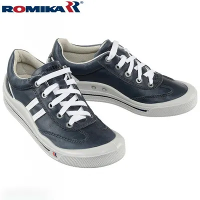 Romika 20006-460 SOLING 06 laced shoes Canvas carmin