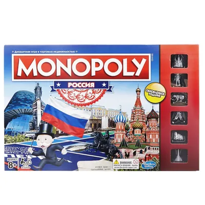 Игра настольная Monopoly Монополия Россия B7512 купить по цене 1999 ₽ в  интернет-магазине Детский мир
