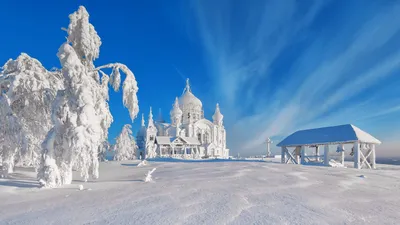 Россия зимой - 57 фото