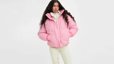 Baby Bubble Puffer Jacket - Pink | Levi's® US