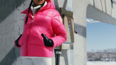 Pink Puffer Jacket | Pink Puffer Lightweight Jacket