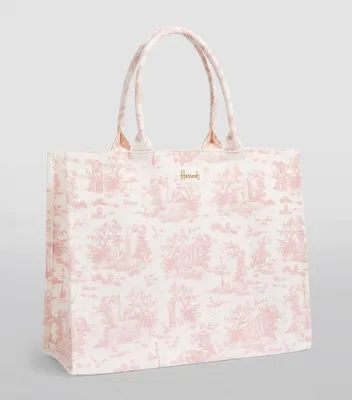 Le Pliage Green M Tote bag Pink - Recycled canvas | Longchamp EN