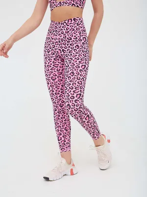 Бесшовные лосины Лосины SM Leg LeoJeans Pink для спорта и фитнеса купить в  официальном интернет-магазине BELLATICA