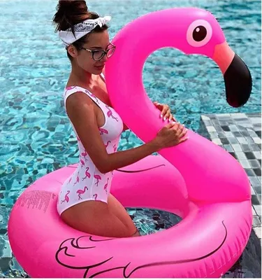 Надувной круг \"Розовый фламинго\", 90 см. - купить оптом по выгодной цене |  Оптовый базар - товары оптом для маркетплейсов и одностраничных сайтов