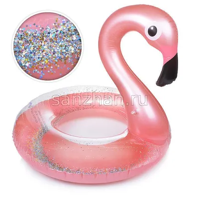 Надувной круг фламинго розовый Pink Flamingo 120см. - купить оптом по  выгодной цене | «Тренд-опт»
