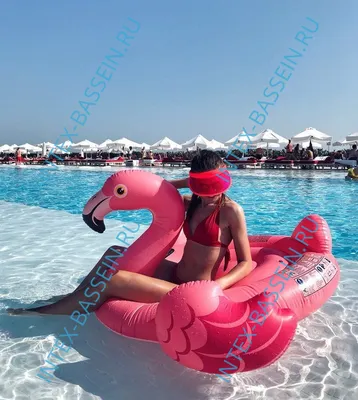 Надувной круг Розовый Фламинго Pink Flamingo 120 см оптом из Китая