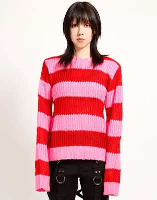 Everlea Pink Cable Knit Sweater – Beginning Boutique US