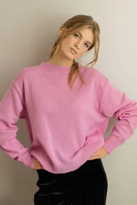 Cotton Candy Pink Stripe Knit Jumper – Beginning Boutique US