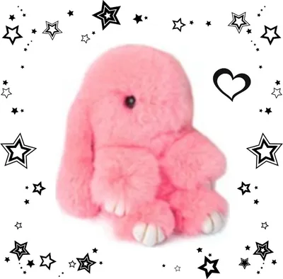 Мягкая игрушка \"Заяц\", цвет розовый (1048416) - Купить по цене от 1 089.00  руб. | Интернет магазин SIMA-LAND.RU