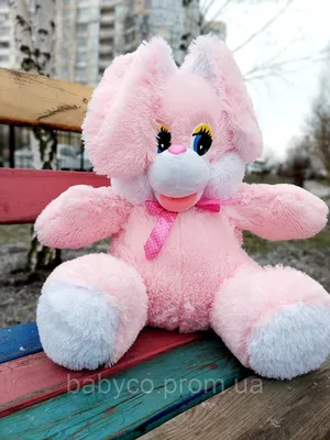 Игрушка мягконабивная Заяц валик 60см / розовый | Интернет-магазин детских  товаров с бесплатной доставкой по г. Минску BABYDREAM.BY