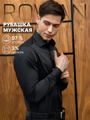 Рубашка Rowan SLIM FIT - купить с доставкой по выгодным ценам в  интернет-магазине OZON (965772420)