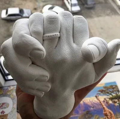 ᐉ Набор для 3D слепок рук Романтический набор для влюбленных