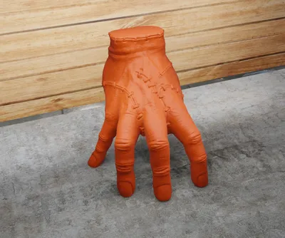 ᐉ Статуэтка рука Вещь из Вэнсдэй Оранжевый (12020050104)
