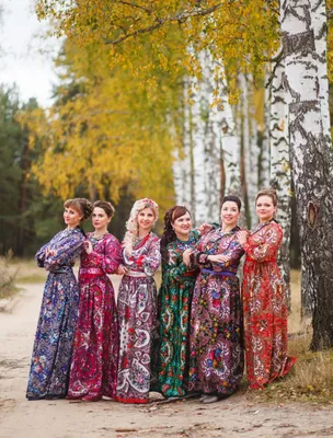Русские народные платья фото