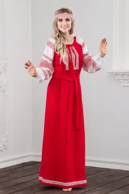 Платье в русском стиле Плодородие - интернет-магазин Иванка