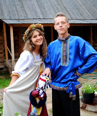 Русский национальный костюм фото